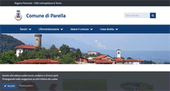 Desktop Screenshot of comune.parella.to.it